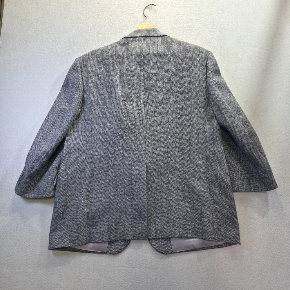 Rafael Men's‎ 100% Wool Gray Sports Coat / Blazer Size Portly 43S NWOT
